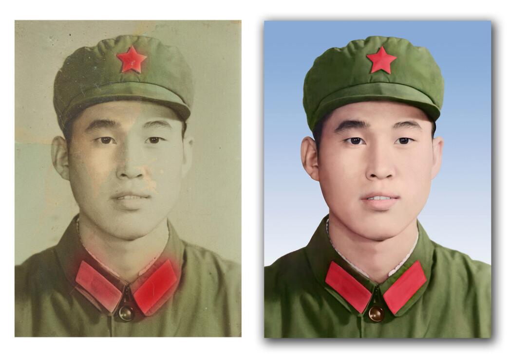 柳州破损照片修复-18